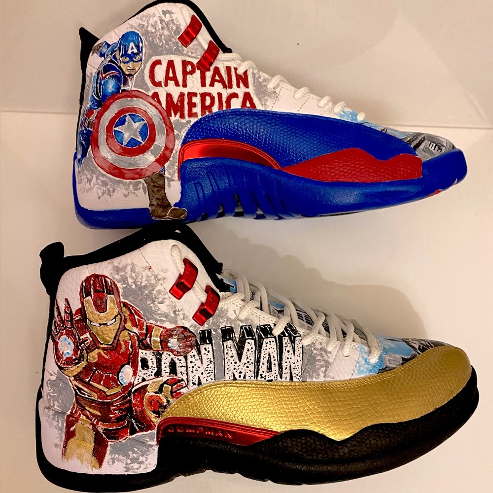 Air Jordan 12 All Star Avengers “End Game” Size 9M